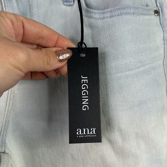 ANA Light Spring Wash Stretchy Mid Rise‎ Super Skinny Jegging Pants Size 27/4 - Picture 9 of 12